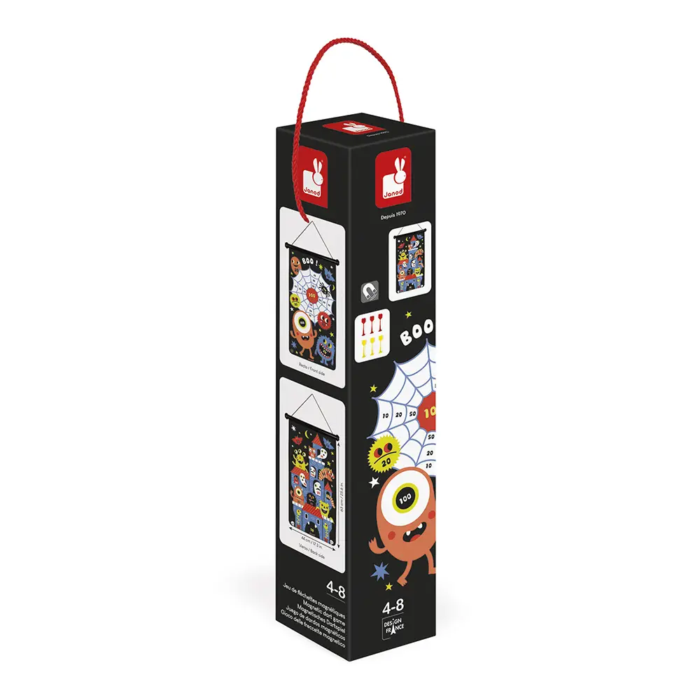 Janod Magnetic Dart Game – Monsters