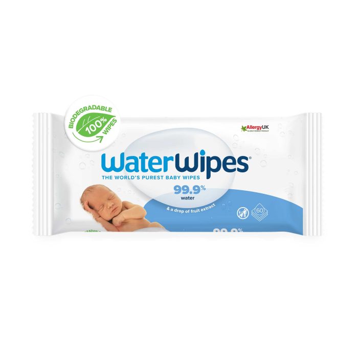 WaterWipes 60pk - Biodegradable