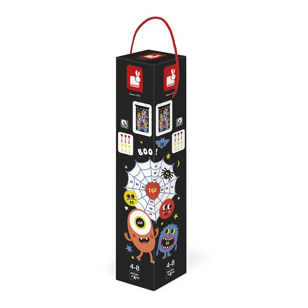 Janod Magnetic Dart Game – Monsters