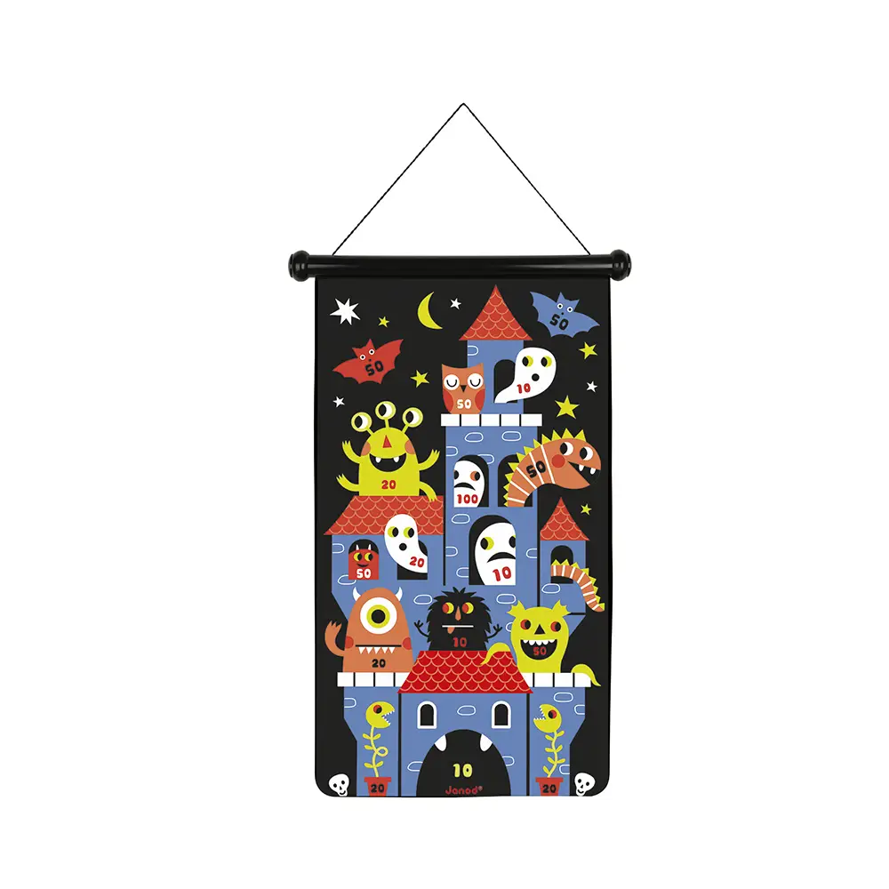 Janod Magnetic Dart Game – Monsters
