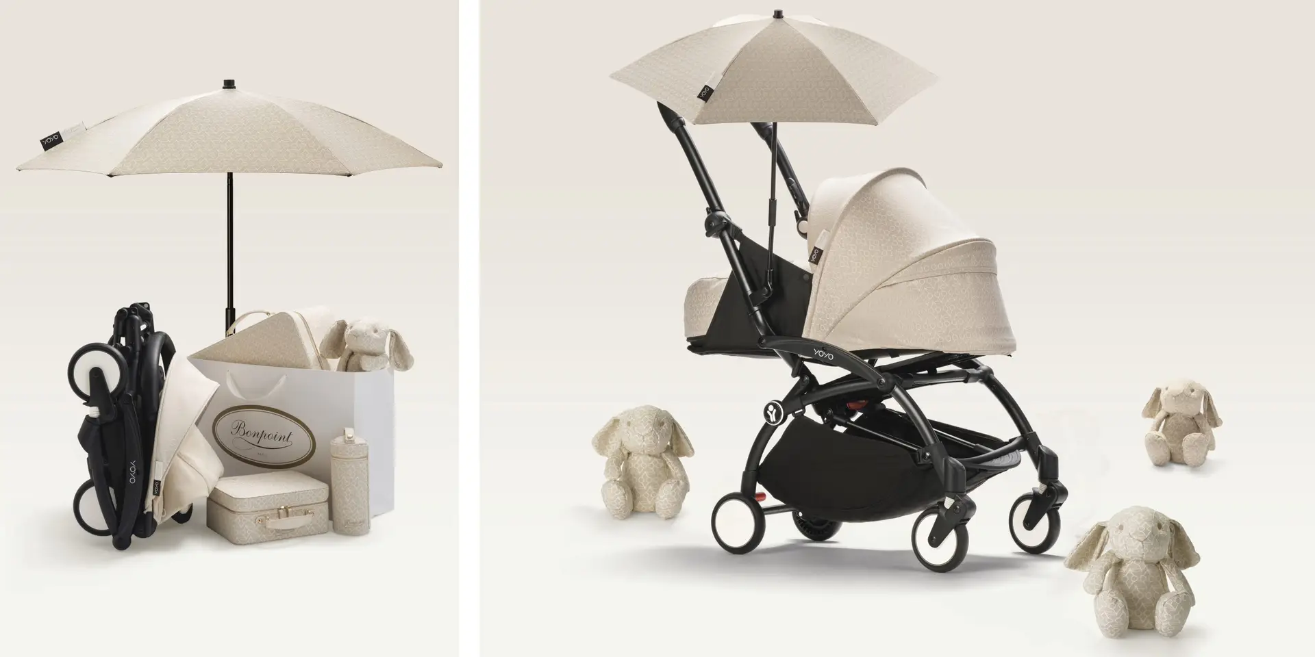 Stokke YOYO® parasol - Bonpoint Beige - Image 3