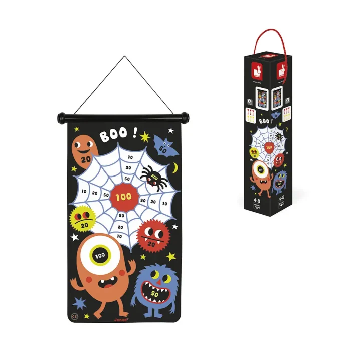 Janod Magnetic Dart Game - Monsters