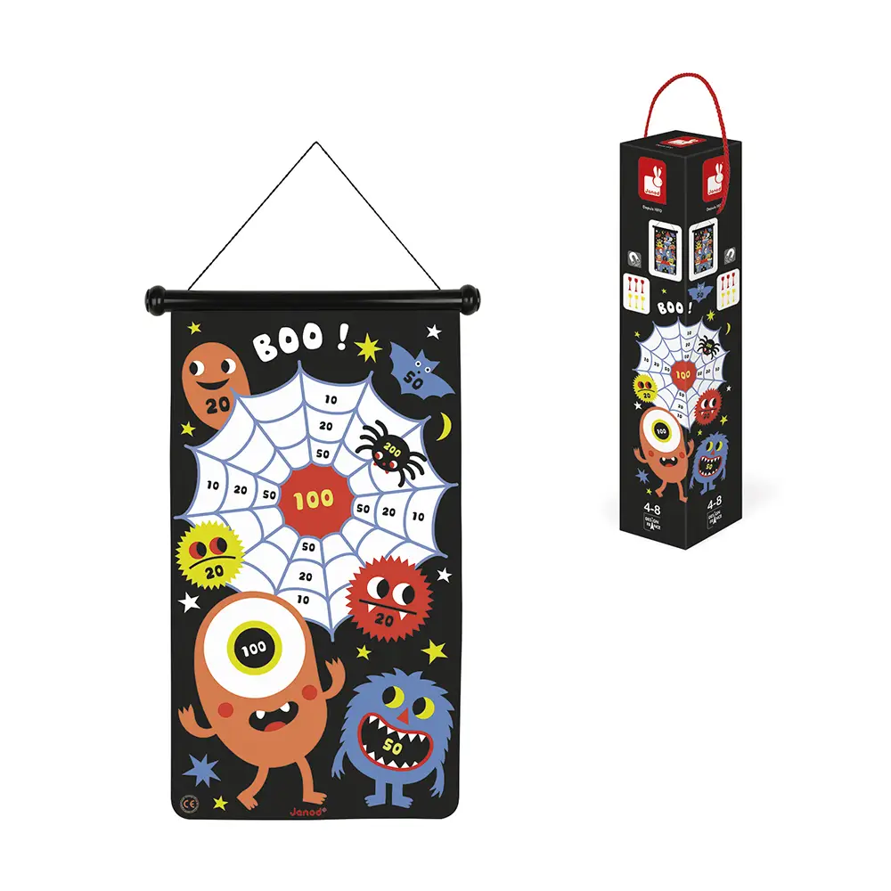 Janod Magnetic Dart Game – Monsters