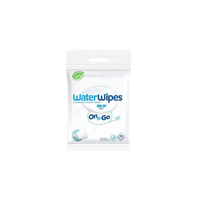 WaterWipes On The Go Wipes 10pk