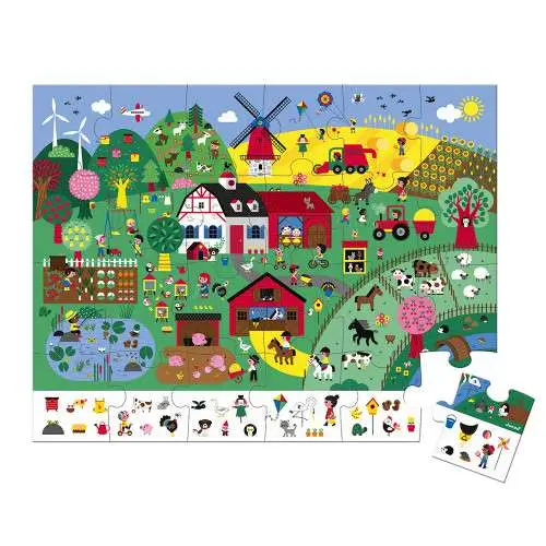 Observation Puzzle The Farm (24PCS)