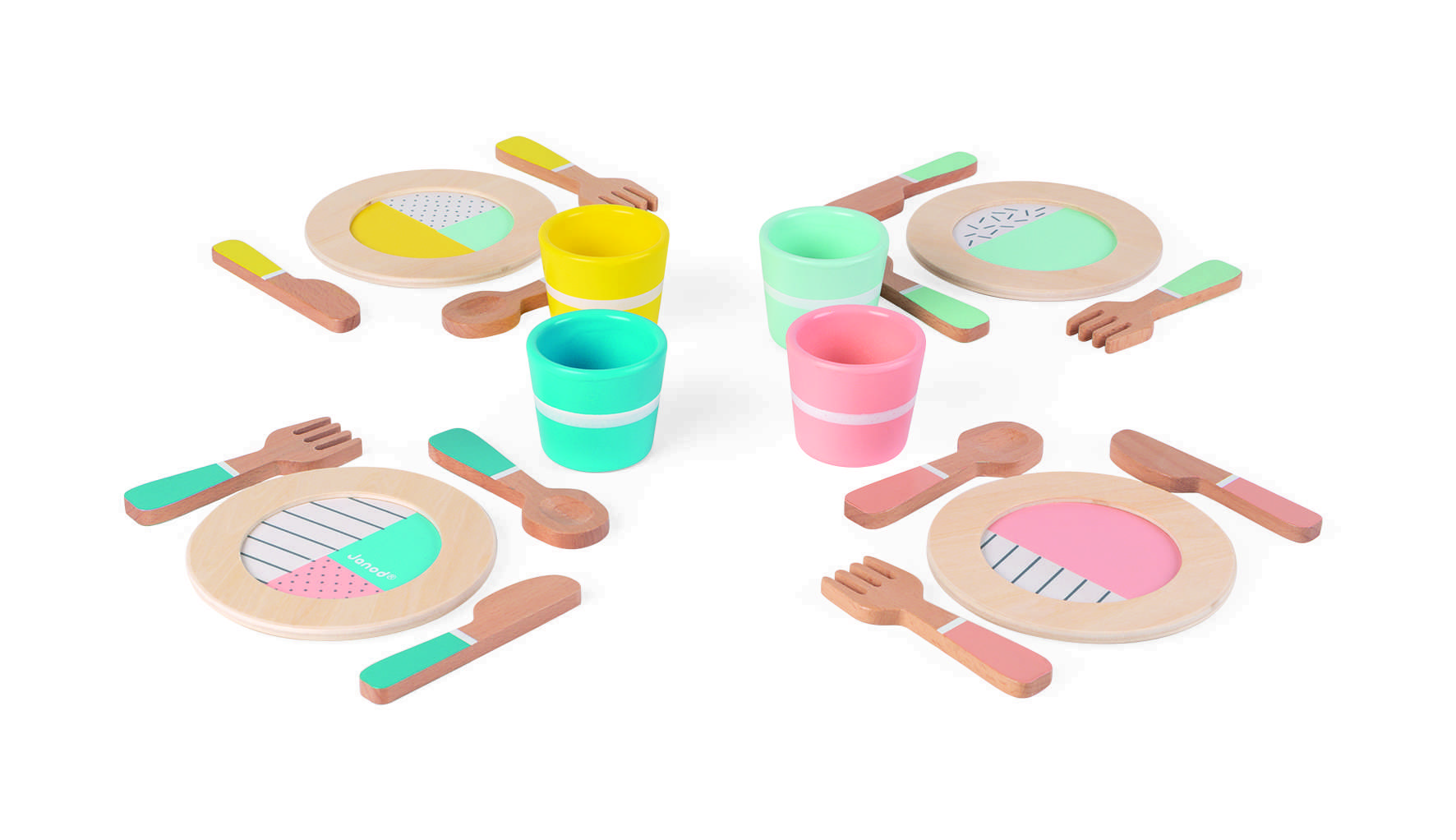 Wooden Dinnerware Set - Image 4